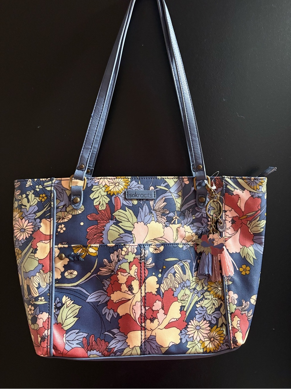 Sakroots floral tote nwot